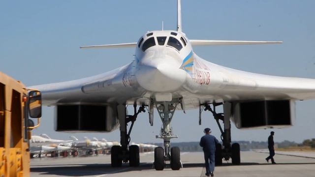 Ту-160 после полета.