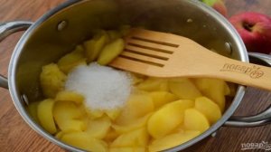 Домашнее яблочное пюре Неженка