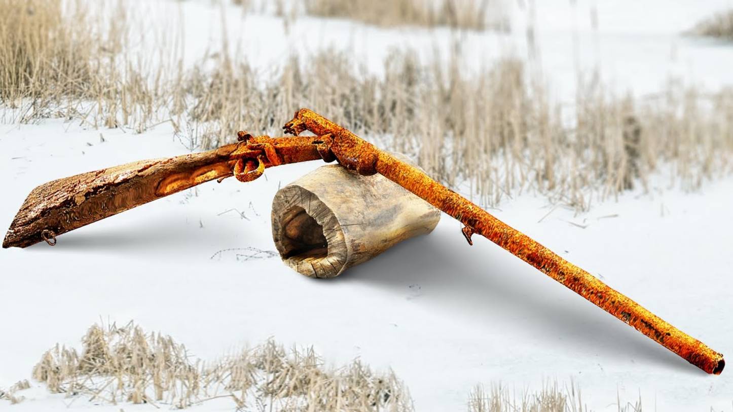 СТАРИННОЕ РУЖЬЁ 1928 ГОДА ПРЕВРАТИЛОСЬ В КОНФЕТКУ! — РЕСТАВРАЦИЯ LEPAG смотреть онлайн