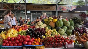 Ялта! Центральный рынок. Сезон 2025! Цены в Крыму