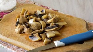 Грибная икра с морковью