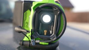 Аккумуляторный компрессор  Greenworks ACG301, 24V (арт. 3400807)