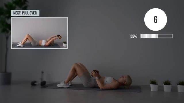 growingannanas Calisthenics 30 MIN TOTAL UPPER BODY Workout With Weights - Shoulders, Chest, Back an смотреть онлайн