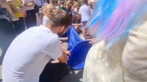 Празднование 1 июня в Бахчисарайском парк миниатюр