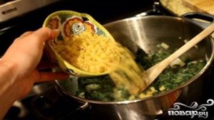 Итальянский суп с макаронами