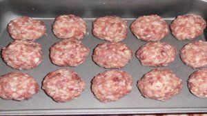 Фрикадельки из фарша с рисом