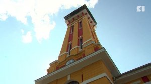 Легендарная пожарная каланча на Красной площади Ярославля отметила 205 день рождения