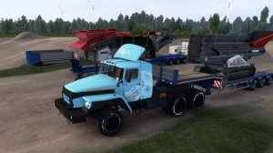 Грузоперевозки по России. На трассе Урал.