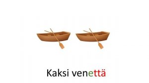 Yksi ja enemmän. Partitiivi.