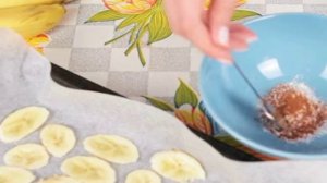Банановые чипсы (сушеные бананы с корицей)