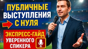 Как быстро подготовиться к публичной речи  пошаговый урок от профессионала