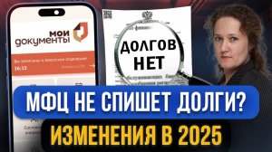 БАНКРОТСТВО ЧЕРЕЗ МФЦ 2025! Как бесплатно списать все долги? Инструкция, документы, последствия
