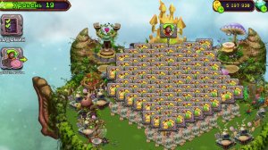 My Singing Monsters: 5 100 000 золота за ночь, дофига денег и крутой фарм