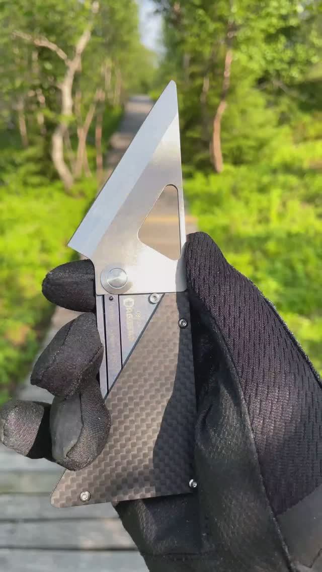 Нож-карта (CardKnife) от компании Daggerr смотреть онлайн