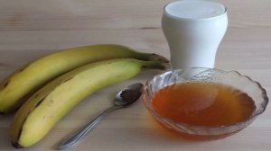 Банан с кефиром