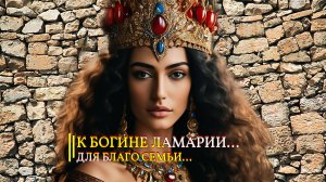 К БОГИНЕ ЛАМАРИИ…ДЛЯ БЛАГО СЕМЬИ…ДЛЯ ВСЕХ…