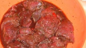 Баранина наршараб, запеченная в рукаве