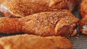 Жареная курица в хрустящей панировке