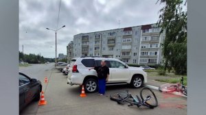 Полицейские разбираются в обстоятельствах ДТП, в котором пострадал несовершеннолетний