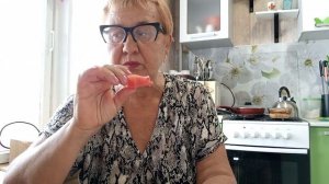 Купила арбуз в Пятерочке.