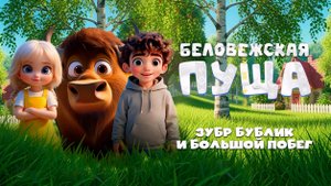 Беловежская пуща. Зубр Бублик и большой побег, 2025, полнометражный мультфильм