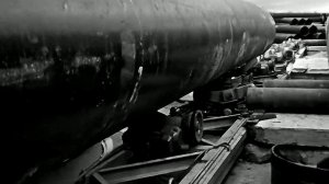 1971 год. ХМАО. Сварка плетей труб нефтепровода