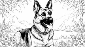Music AN|NET. Клип - The wise look of a shepherd dog (mood black and white art)