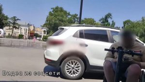 Сотрудники полиции в г. Евпатории привлекли водителя к ответственности за езду по пешеходной зоне