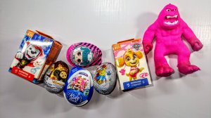 АСМР РАСПАКОВКА Киндер Сюрприз яйца АСМР Новинка 🥰🩷