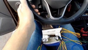 Подключение ПТФ на Polo Liftback с базовыми фарами.