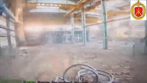 Удар FPV-дроном по ПВД Всу на острове Корабелов. Херсонская область 💥🇷🇺👊