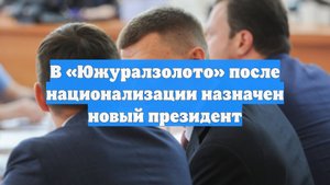 В «Южуралзолото» после национализации назначен новый президент