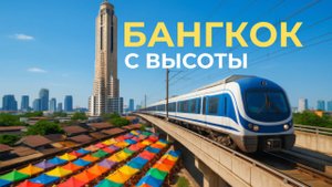 Бангкок с высоты: Baiyoke Sky Hotel, ночной рынок и Airport Rail Link