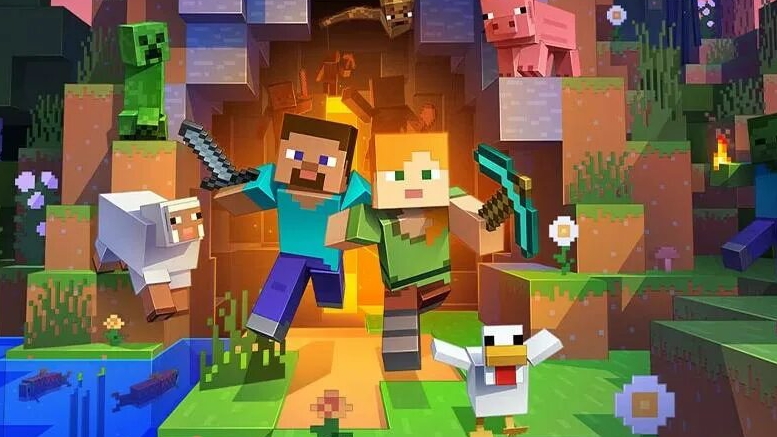 играем в Майнкрафт с Полиной