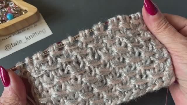 Прекрасный узор для жакетов 🔥 смотреть онлайн