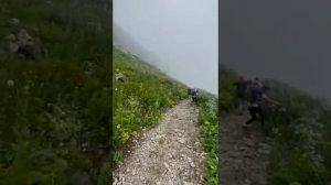 Марш-бросок по перевалу воинской славы Псеашко