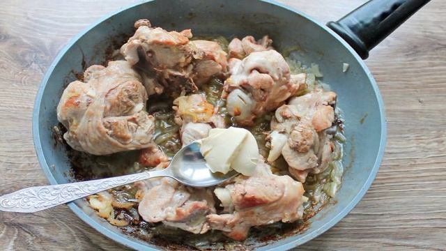 Чахохбили из индейки по-грузински