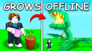 Играю вырасти сад в роблоксе без комментариев