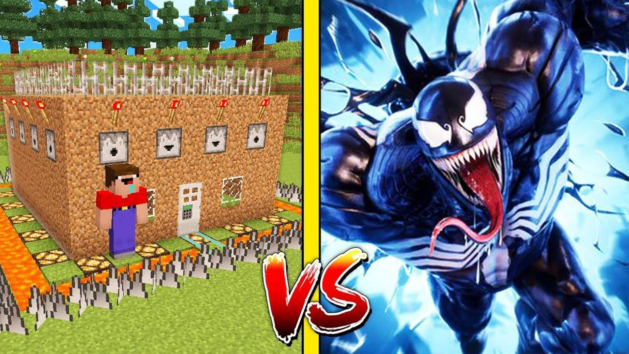 ВЕНОМ 2 ПРОТИВ САМЫЙ ЗАЩИЩЕННЫЙ ДОМ! НУБ И ДЕВУШКА ПРО В МАЙНКРАФТ ТРОЛЛИНГ ЛОВУШКА смотреть онлайн