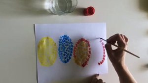 Рисуем гуашью «Гиацинты»