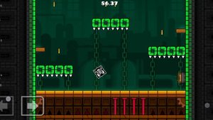 Как в Geometry Dash "The tower" пройти 2 уровень на 3 синие монеты