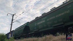Электровоз ВЛ80С-1378 с товарным поездом