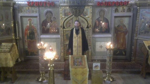 Проповедь на Всенощном бдении в канун Недели 8-й по Пятидесятнице. 02.08.2025 г. смотреть онлайн