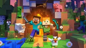 Играю в майнкрафт треал