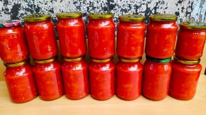 Домашнее лечо из перца и помидоров, без уксуса и стерилизации🍅