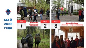 Май 2025 года (Вылазка + День Победы)