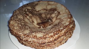 Домашний рецепт  блинов на молоке. Быстро и вкусно! Бабушкины рецепты.