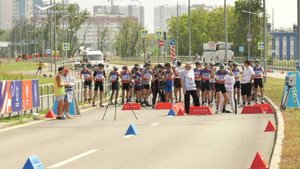 Первенство России по лыжероллерам в Самаре