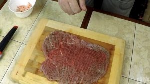 Жареная говяжья вырезка (сочное мясо средней прожарки)