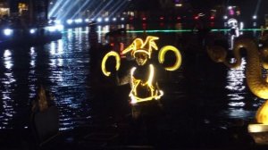 Шоу на воде на канале Венеция (уход гондол) @ Вьетнам, о. Фукуок